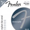 Fender 100 Classical Nylon Tie End 028-043 3 Pack