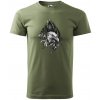Handel Tričko - Orlia sila Farba: khaki, Veľkosť: XL, Strih oblečenia: pánsky