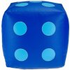 Detský taburet KOCKA 40 cm - modrá + svetlomodrá