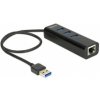 DeLock 62653 HUB USB 3.0 3 Port + 1 x LAN