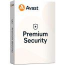 Antivírus Avast Premium Security 5 lic. 12 mes.