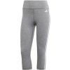 adidas Performance adidas Train Essentials 3-Stripes High-Waisted 3/4 Leggings | 4066763529468 | Šedá | XS