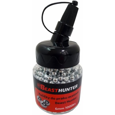 Oceľové guličky do praku Beast Hunter 6mm 1000 ks
