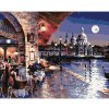 Diamondi Diamantové maľovanie - NOČNÉ BENÁTKY Rámovanie: vypnuté plátno na rám, Rozmer: 40x50 cm
