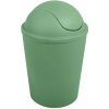 MSV výklopný kôš Ako, bazalkovo zelený, plast, 5,5 l