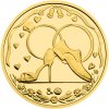 Česká mincovna Zlatý svadobný dukát prstene s venovaním proof 3,49 g