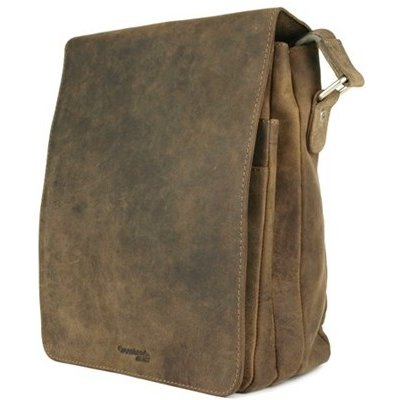 GreenLand kožená taška na rameno STONE 2116