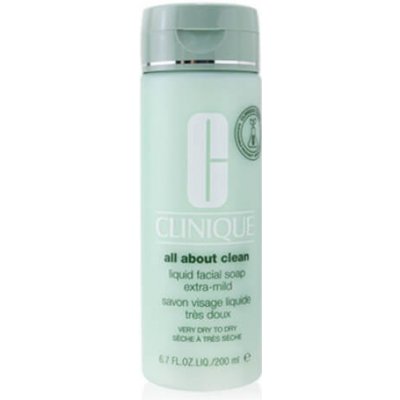 Clinique Tekuté čistiace mydlo na tvár pre suchú až veľmi suchú pleť (Liquid Facial Soap Extra Mild) 200 ml
