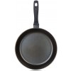 Banquet Panvica smaltovaná METALLIC Black 28 cm s nepriľnavým povrchom 28 cm