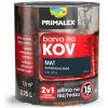 PRIMALEX Antikorózna farba na kov 2v1 0.75 l RAL 7016 antracitová šedá Lesk