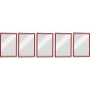 Durable 486903 DURAFRAME MAGNETIC A4 - 4869 magnetický rám DIN A4 červená (š x v) 238 mm x 324 mm 5 ks; 486903