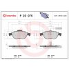 Sada brzdových platničiek kotúčovej brzdy BREMBO P 23 075