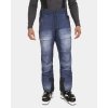 Pánske softshellové lyžiarske nohavice Kilpi jeans-M tmavo modrá XXL