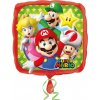 Amscan BALÓNIK fóliový Super Mario štvorec 43 cm