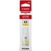 Atrament do tlačiarne Canon GI-43Y žltá (4689C001)