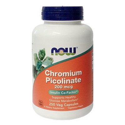 NOW Chromium Picolinate 200mcg 250 kapsúl