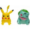 Jazwares Pokémon akční Pikachu a Bulbasaur 5 cm (37996)