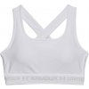 Dámska podprsenka Under Armour Crossback Mid Bra-WHT XS