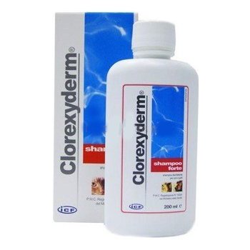 ICF Clorexyderm Shampoo Forte 200ml - AquaZooMania Shop