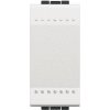 BTicino LivingLight switch number 1 automatic clamp 1-module N4001A farba biela