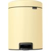 Brabantia Pedálový kôš NewIcon 5L svetlo žltá