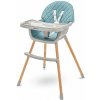 Jedálenská stolička Baby Mix Freja wooden dusty green