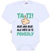 Body s potlačou New Baby Tati, ... děti se ti povedly 86 (12-18m)