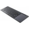 MODECOM MC-TPK1 / Bezdrôtová klávesnica s touchpadom / čierna / EU Layout (K-MC-TPK1-100-U)