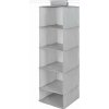 Compactor Závesný organizér na topánky a bielizeň Boston, 30 x 30 x 105 cm