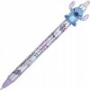 Colorino Gumovatelné pero Disney Stitch fialové bez nápisu, modrá náplň 0,5 mm různé druhy