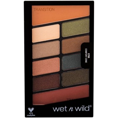 Wet n Wild Color Icon 10 Pan paletka desiatich očných tieňov Comfort Zone 8,5 g