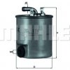 KNECHT Palivový filter KL174