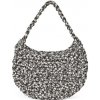 Samsoe Samsoe Kabelka Sadina pletená čierno biela