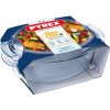 Pyrex Pekáč forma varné sklo s pokrievkou 39x22,5 cm