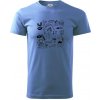 Veselá zubárka - Klasické pánske tričko vyššej gramáže - 2XL ( Svetlomodrá )