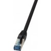 LogiLink CQ6105S kat.6a S/FTP 15m černý