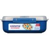 Sistema Microwave Krabička na ohrev jedla 1,25 l, modrá
