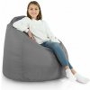 Sedací vak Bag Sako Nylon – vodeodolný vak do exteriéru, 3 veľkosti Farba: Tm. sivá, Rozmer:: XL
