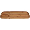 Excellent Houseware Drevený servírovací podnos Triple, 39x16x2 cm