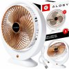 Mini ventilátor Alogy Prenosný mini ventilátor ventilátor biely