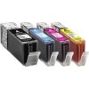 Basetech Ink náhradný Canon PGI-550PGBK XL, CLI-551C XL, CLI-551M XL, CLI551Y XL kompatibilná kombinované balenie čierna, zelenomodrá, purpurová, žltá BTC89; 1518,0050-126