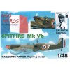 Papierový model - Spitfire Mk Vb - Georges - hrdinové francie