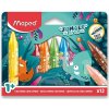Voskovky Maped Jungle Fever Jumbo - 12 farieb