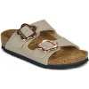 BIRKENSTOCK Šľapky Arizona Kids Flower Buckle Béžová