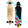 Spokey LONGBAY PRO Longboard 104x24cm, ABEC7, farebný