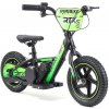 Beneo Detské elektrické odrážadlo RIRIBIKE RTX3 24V (12”), zelené, Lítiová batéria, 100W motor, Kotúčová brzda, Nastaviteľné mäkké PU sedadlo