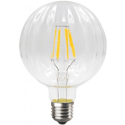 Diolamp Retro LED Filament žiarovka Clear Decor BARI G100 6W/230V/E27/2700K/690Lm/360°/DIM