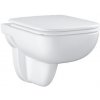 Grohe Start Edge - Závesné WC s doskou SoftClose, rimless, alpská biela 39815000