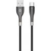 Forever GSM171007 datový Sleek USB/USB-C, 1m, černý