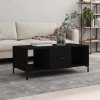 Konferenčný stolík čierny 102x50x40 cm kompozitné drevo-ForU-829301